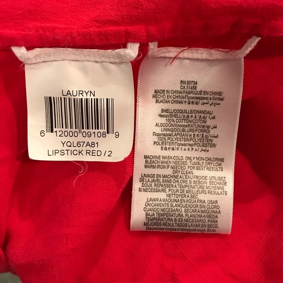 BCBGMAXAZRIA Lauryn Lipstick Red Dress - Picture 13 of 15